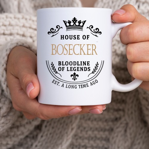 Bosecker tasse familienname - bosecker,